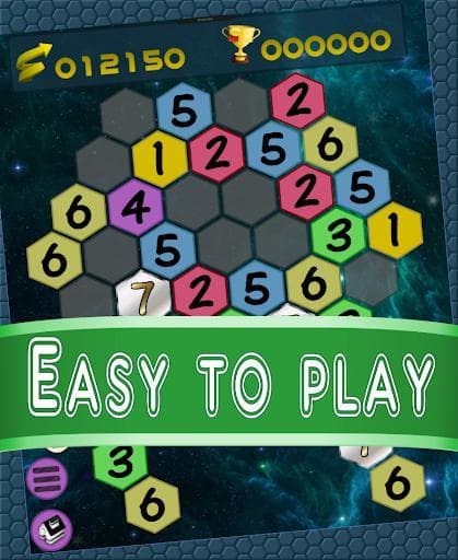 Get To 7, merged puzzle game screenshot 6