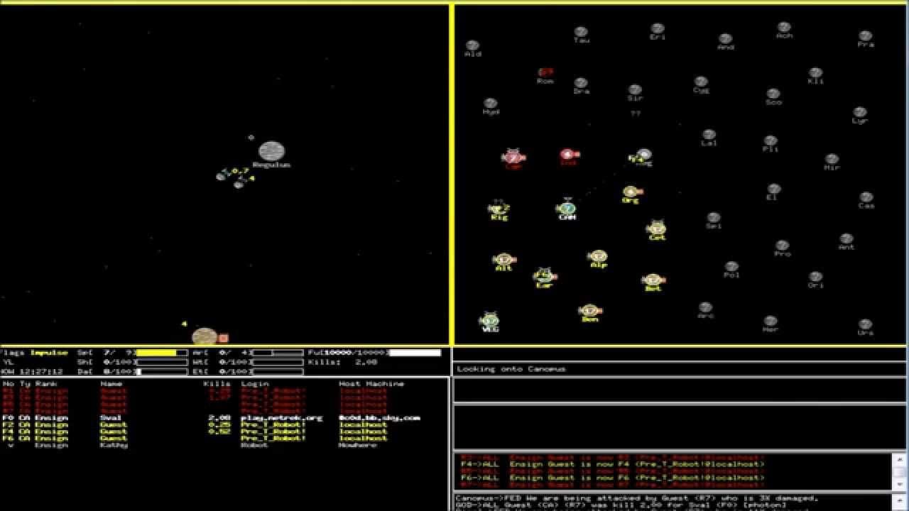 Netrek screenshot 2