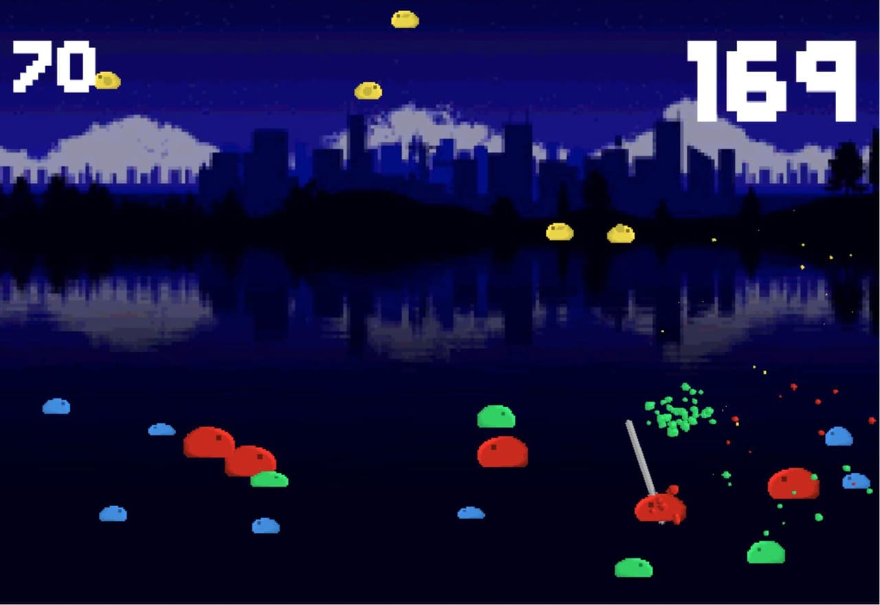 SWORDS kill SLIMES screenshot 2