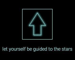 let yourself be guided to the stars