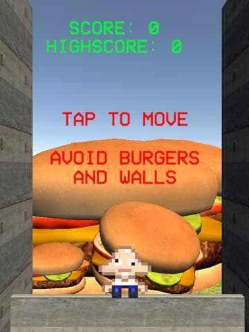 Dummy Dodge 3D - An awesome burger-dodging game screenshot 2