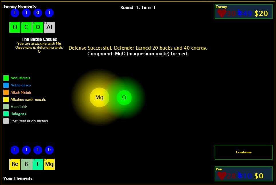 Chem Fight screenshot 2