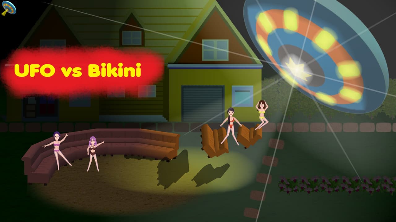 UFO vs Bikini
