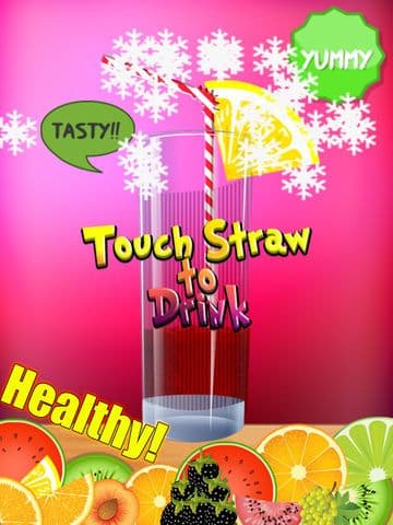 Healthy Juice Maker - Juicy Vegetable Smoothie with Orange, Apple, Carrot, Straw-Berry & Cream-y Fruit