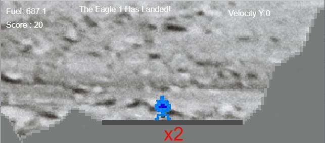 Lunar Lander (itch) (Star Stormer 101) screenshot 3