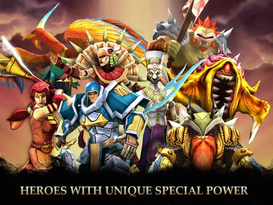 Legendary Heroes - offline MOBA screenshot 5