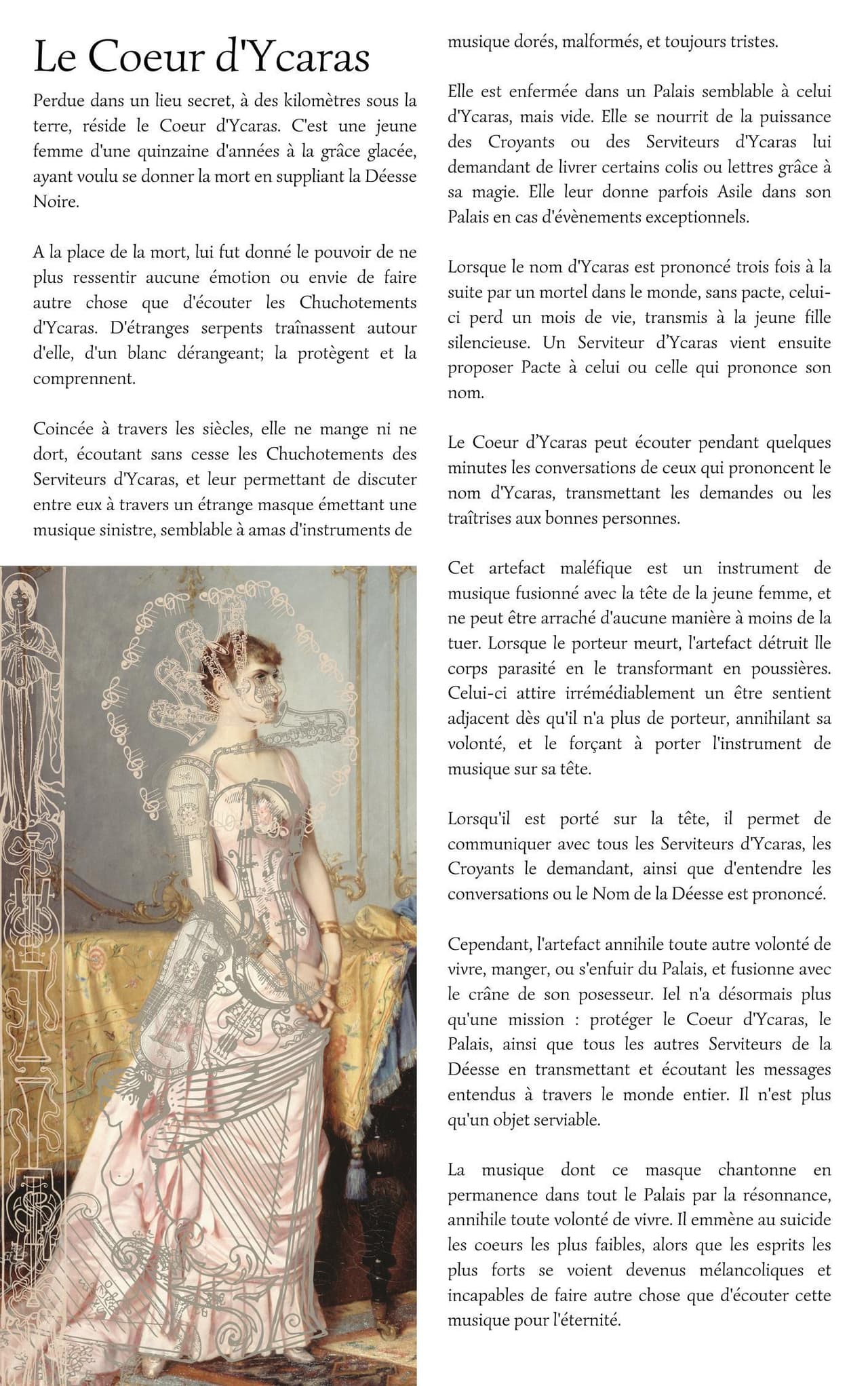 Ycaras, Les écrits de la Déesse Noire screenshot 3
