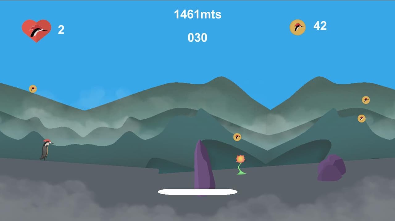 Picidae, the BirdBoy Runner screenshot 2