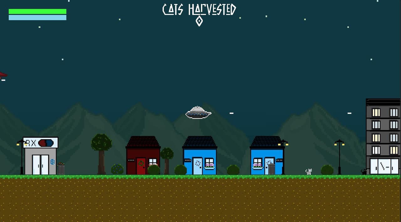 The Unidentified Flying Cat Burglars!