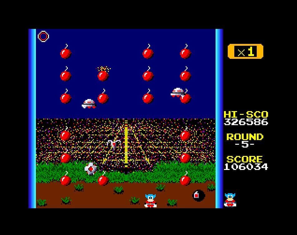 Bomb Jack ZX Spectrum Next / N-GO screenshot 3