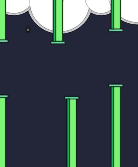 The corrupted game: Flappy Robot
