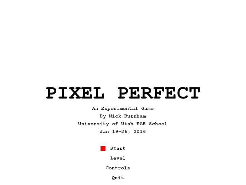 Pixel Perfect