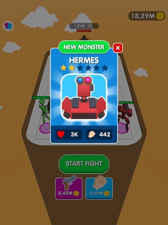 Merge Robots Army screenshot 3