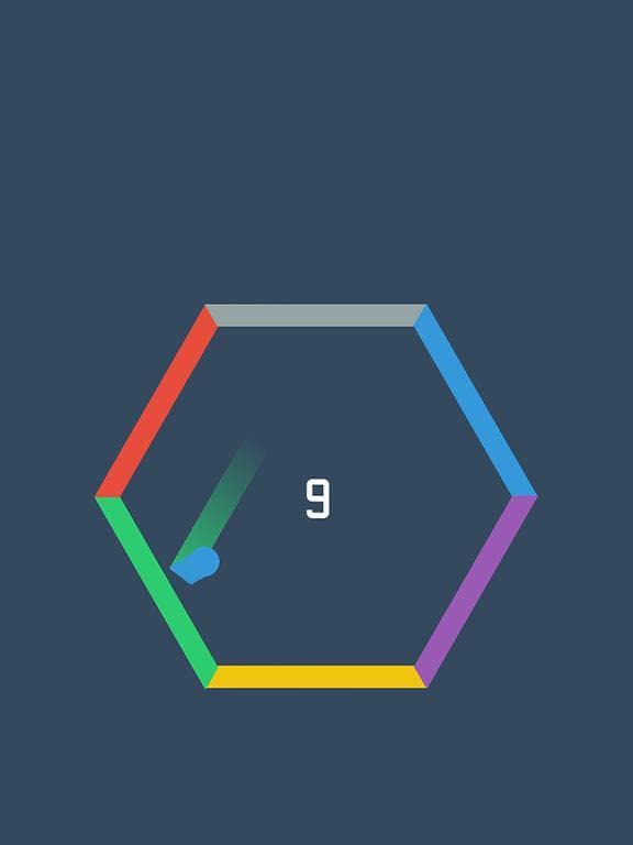 Hexa Wheels - Super Hexagon screenshot 4