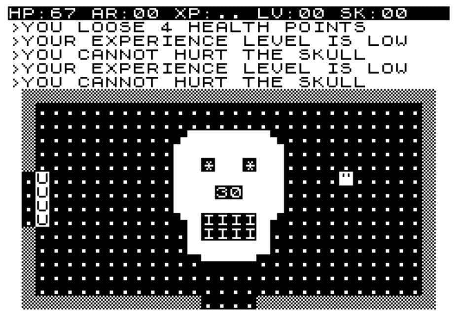 (Sinclair ZX81) Dungeons of Zedd screenshot 4
