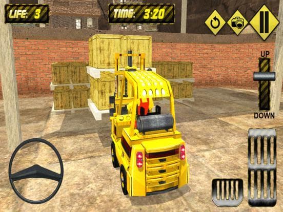 Hill Climb Construction Crane 3D Dumper & Forklift screenshot 5