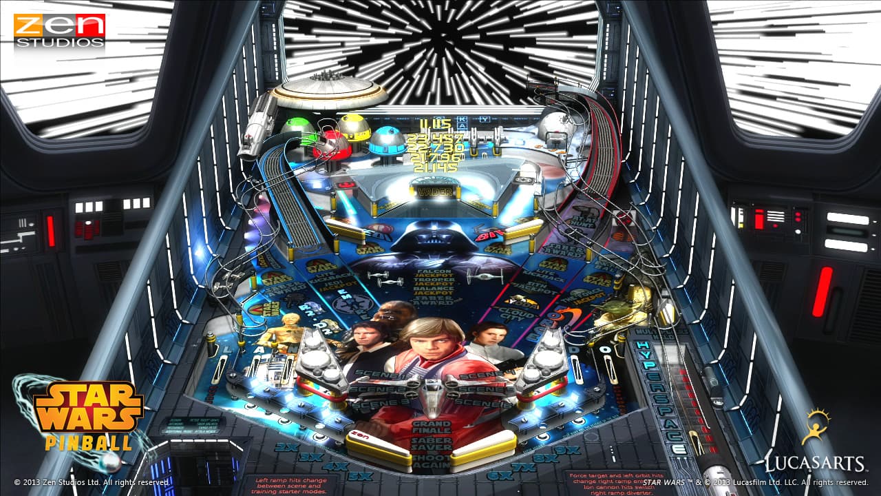 ZEN Pinball 2: Star Wars Pinball screenshot 2