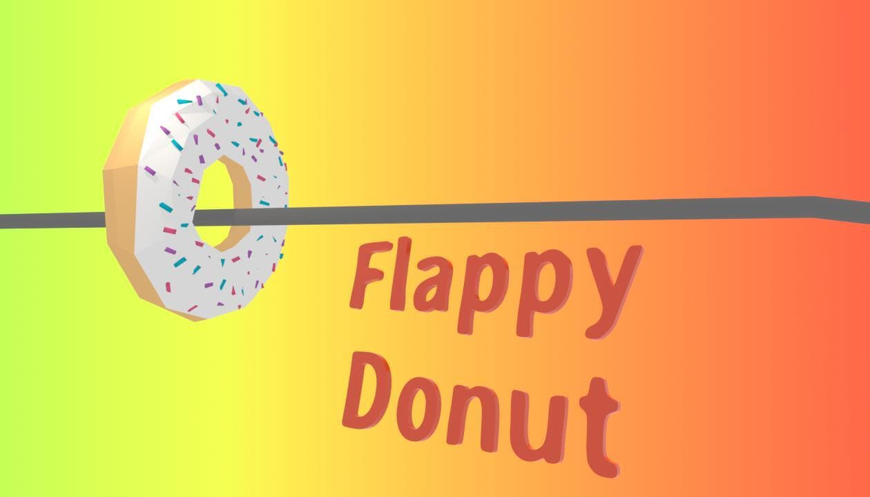 Flappy Donut (Exceptional_3D) screenshot 2