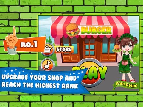 Burger Cooking Restaurant Maker Jam - the mama king food shop in a jolly diner story dash game!