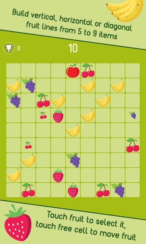 Fruit Lines screenshot 2