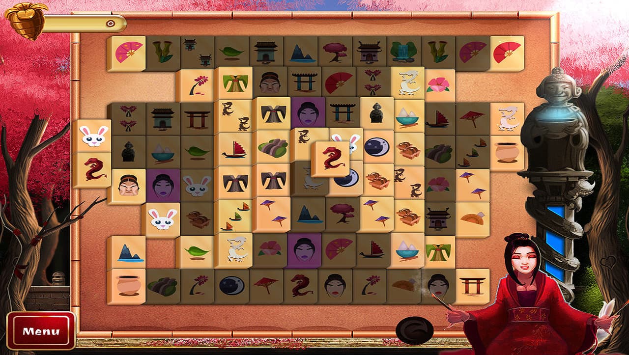 2D Mahjong Temple screenshot 4