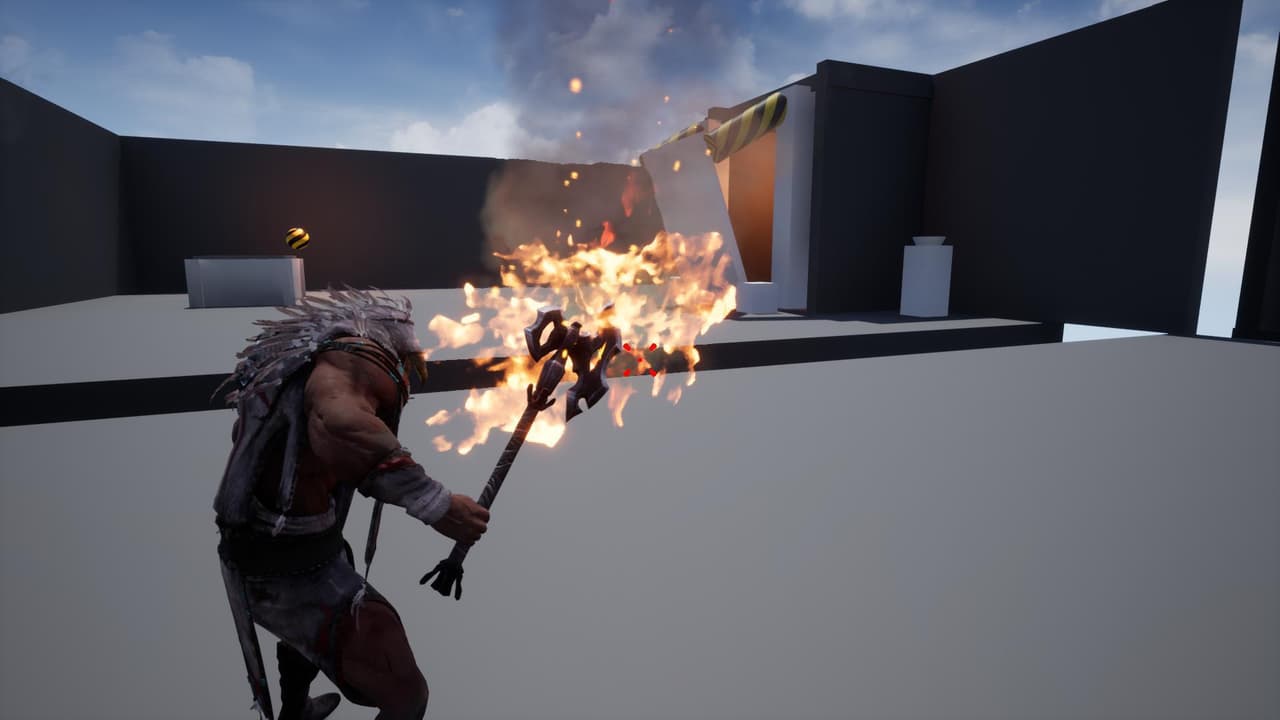 Leviathan Axe - Unreal Engine 4 screenshot 4