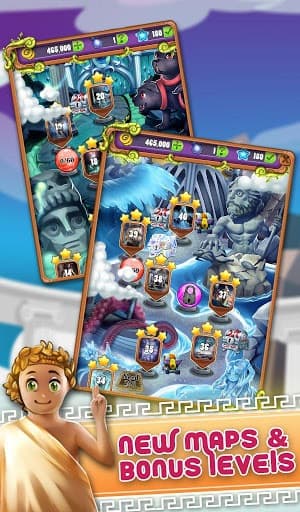Mahjong Olympus Gods - Titan Adventure screenshot 4