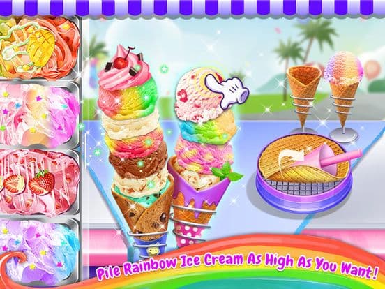 Summer Rainbow Frozen Foods Maker! screenshot 4