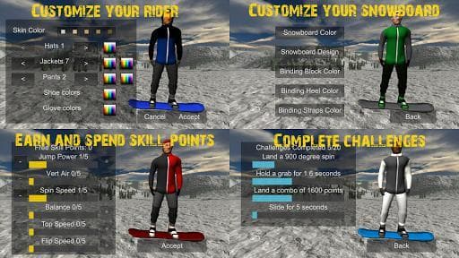 Snowboard Freestyle Mountain screenshot 5