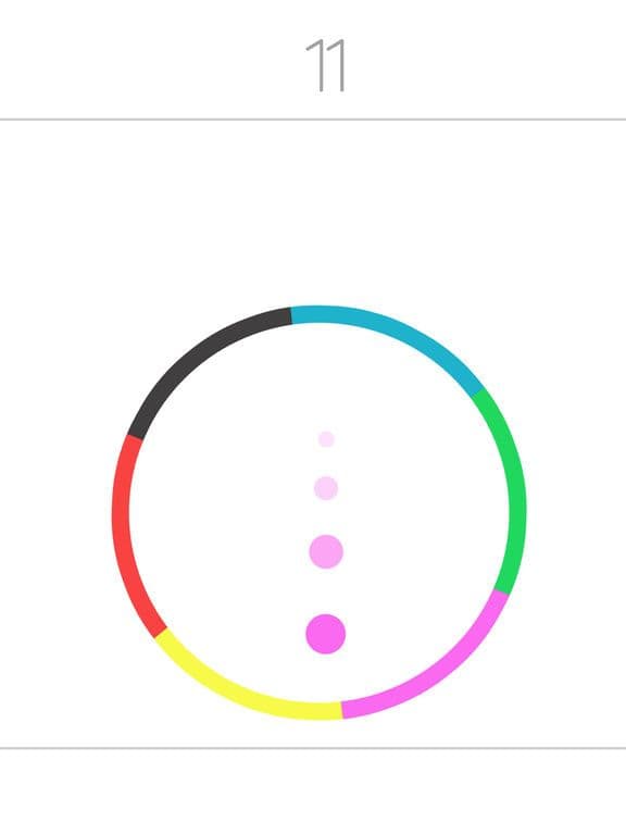 Dot Bounce In Circle- Free Endless Color Game Mode