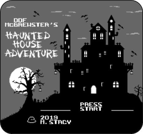 Oof McBrewsters Haunted House Adventure -- NES screenshot 2