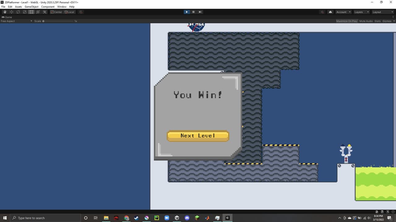 2D Platformer Tutorial (Jackson_Pawlicki)