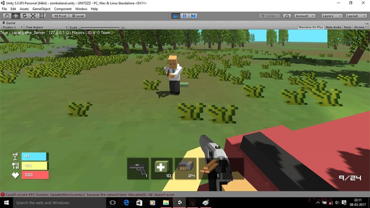 MultiLAN Zombie Survival