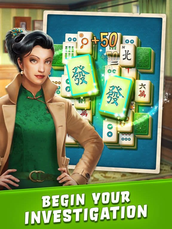 Mahjong Crimes screenshot 2