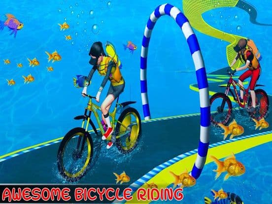 Water Park MMX Bicycle Pro screenshot 2