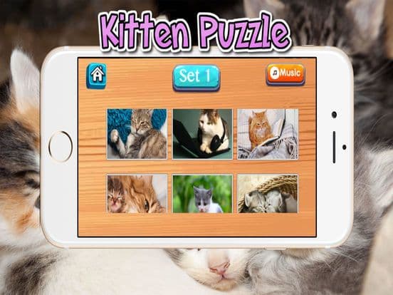 Cat Kitten Kitty Pet Jigsaw Puzzles for toddlers screenshot 3