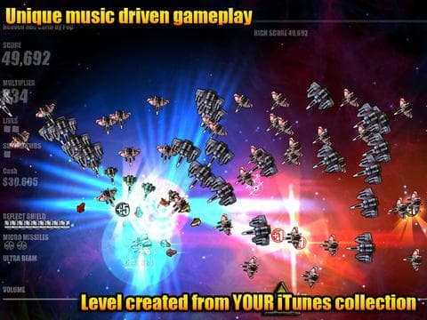Beat Hazard Ultra Lite screenshot 2