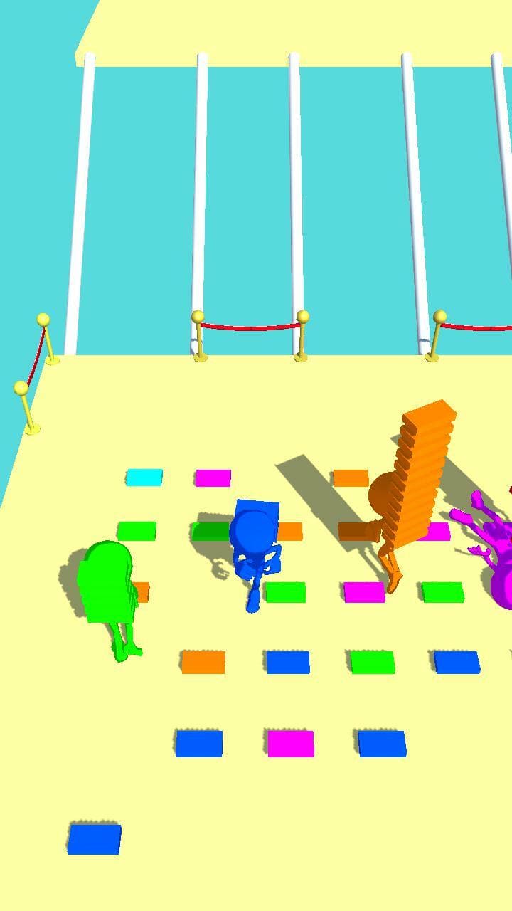 Bridge Race 3D screenshot 2