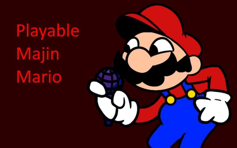 Playable Majin Mario