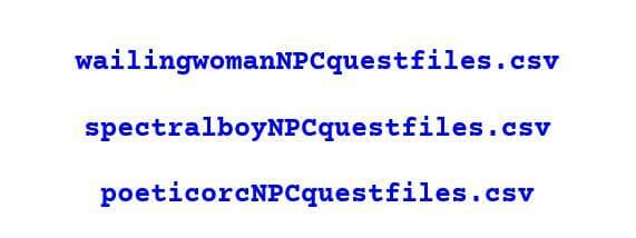 Conversations With Deleted NPCs