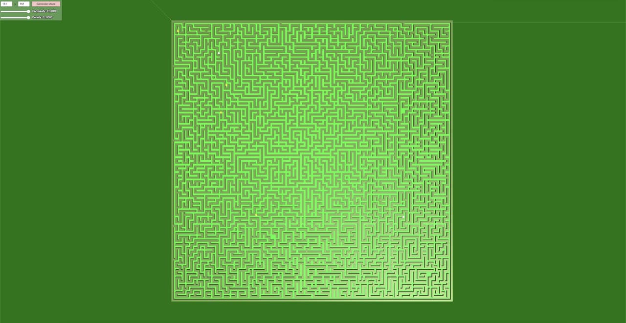 TEST: Maze Generation, AI, Pathfinding AI