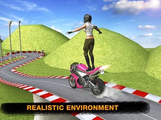 3D Stunt Bike Real race Drifting screenshot 3