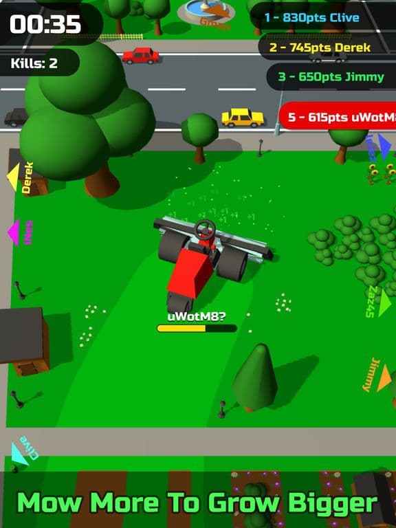 Mow.io screenshot 2