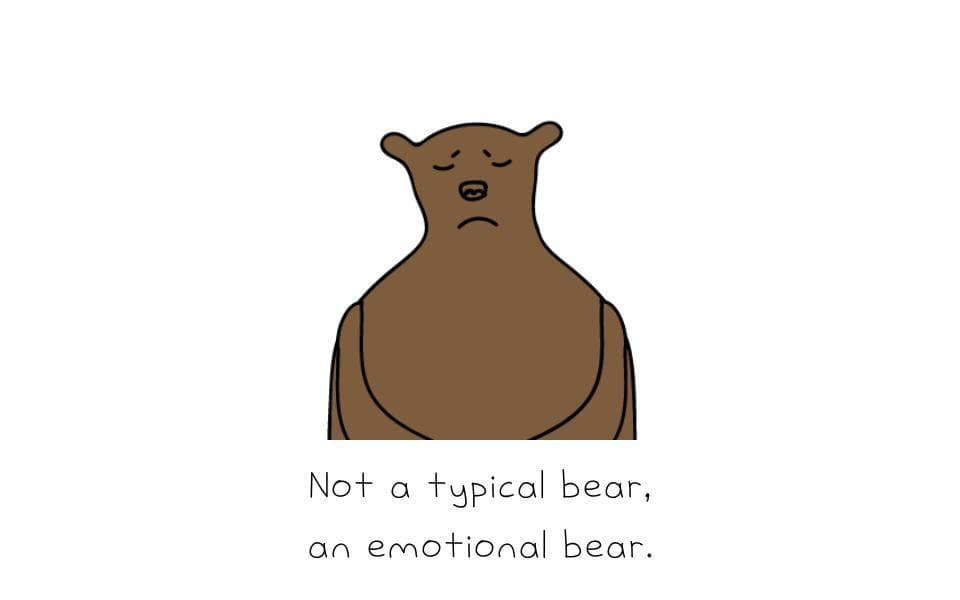 Emotional Bear Crying River screenshot 2