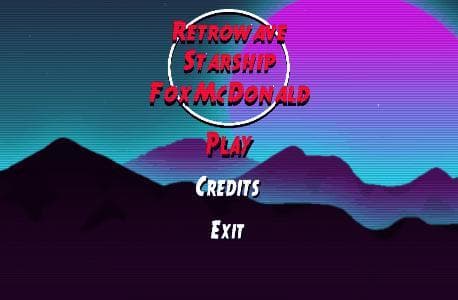 Retrowave Starship FoxMcDonald screenshot 2
