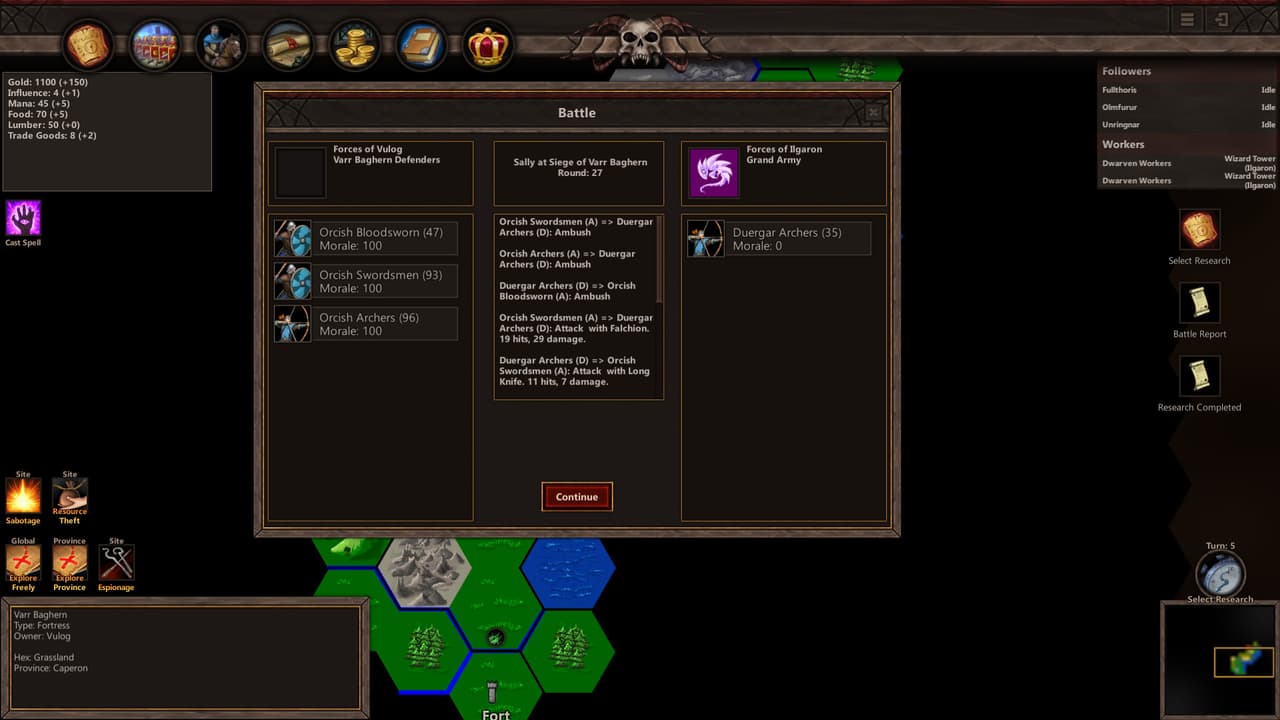Wizards and Warlords screenshot 5