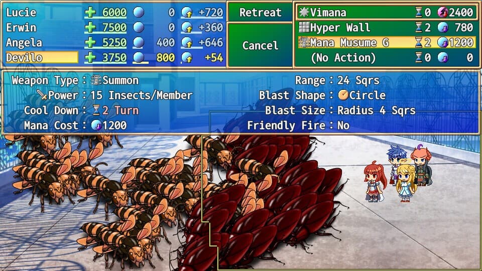 Underground Defense Force -Sword and Sorcery and Swarm of Insects screenshot 5
