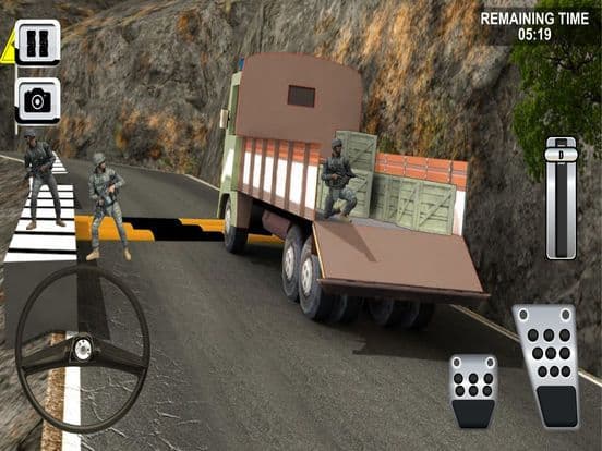 Army Cargo Truck Parking screenshot 3