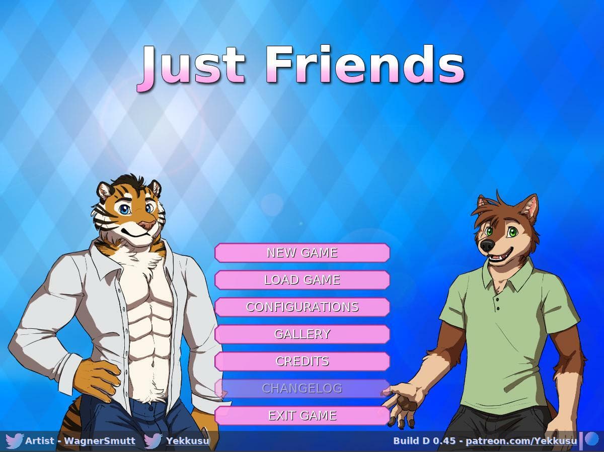 Just Friends - Visual Novel - Demo 0.45 screenshot 2
