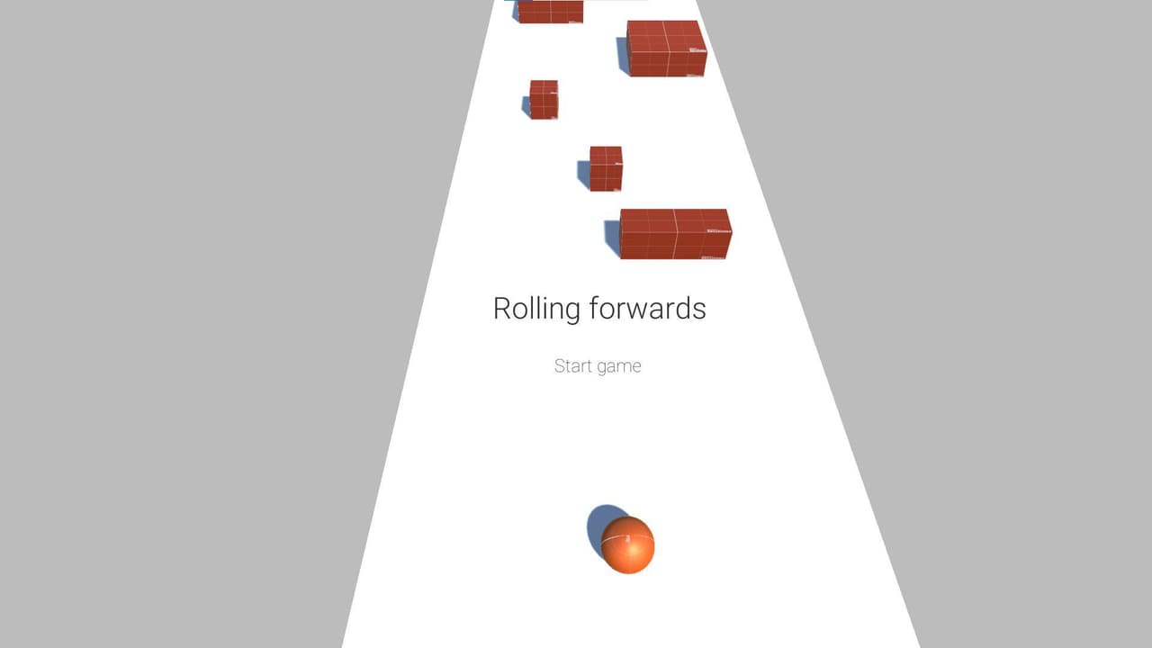 Rolling forwards - my first game screenshot 3